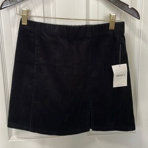 Corduroy Short Skirt